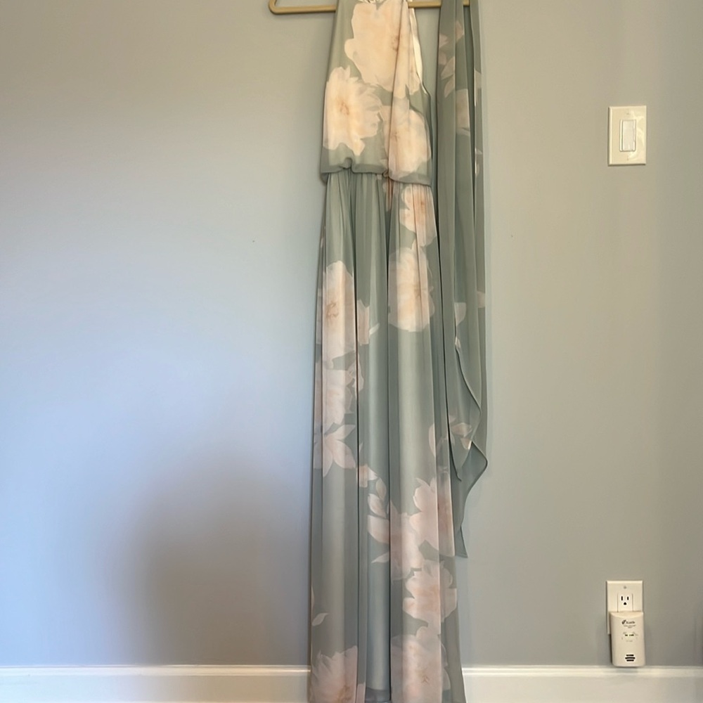 Donna Morgan maxi floral dress